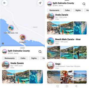 Instagram mape-lokacije za tvrtke