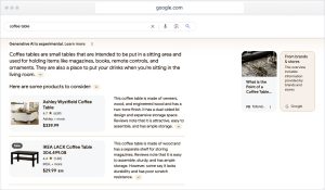 Google SGE pojavljuje se iznad svih drugih rezultata