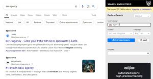 SEO search simulator-plugin za Chrome