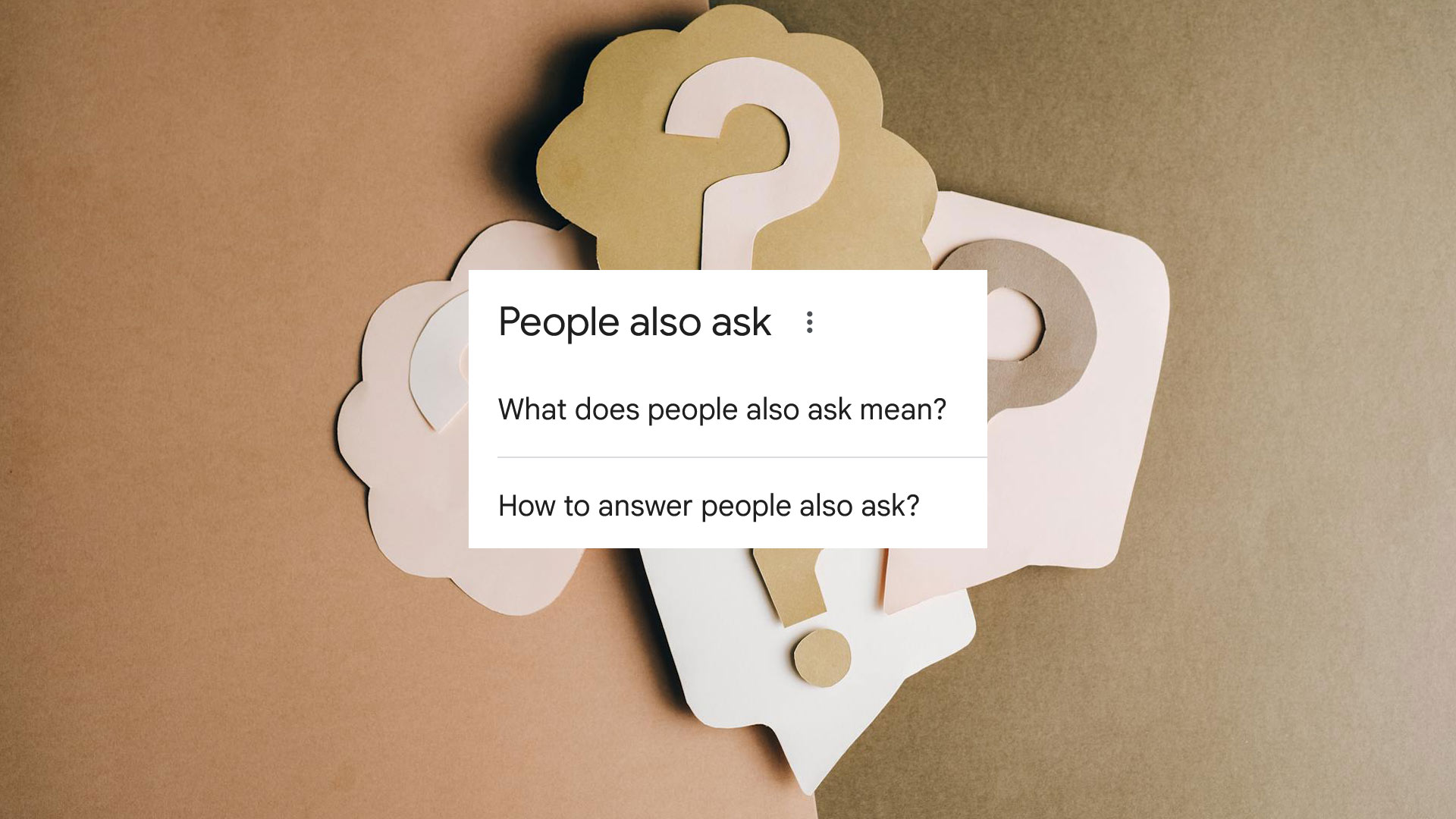 Iskoristite People Also Ask za SEO