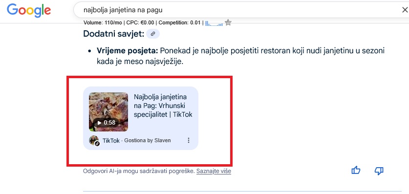Google ai overviews vuče podatke s različith online kanala